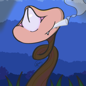 Smoking Mushroom